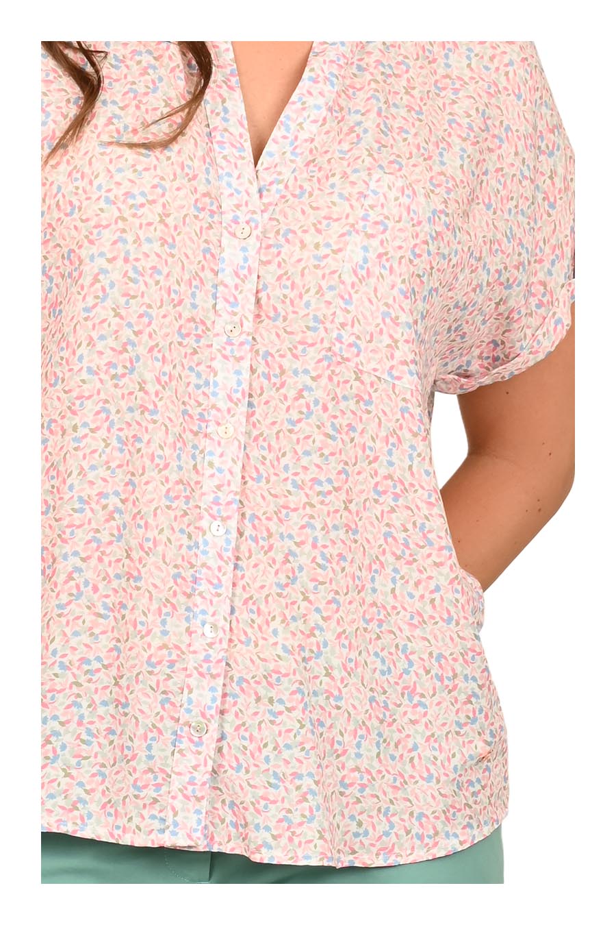 Blusa Maratti manga corta