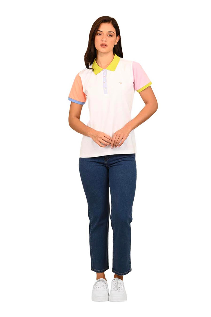 Polo Konin manga corta