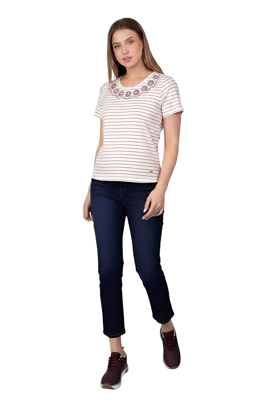 Playera Banhi Manga corta