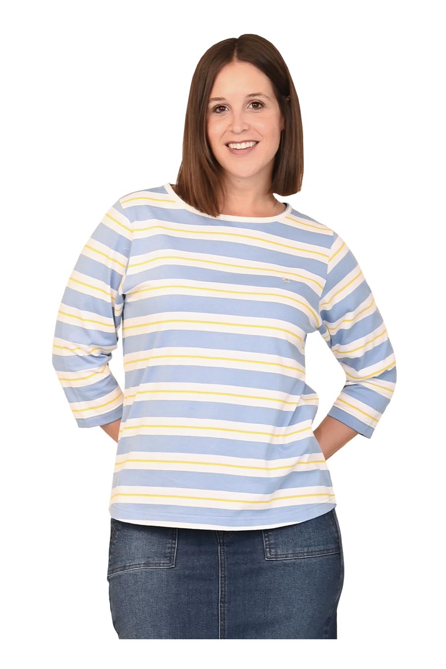 Playera Rufina Manga 3/4