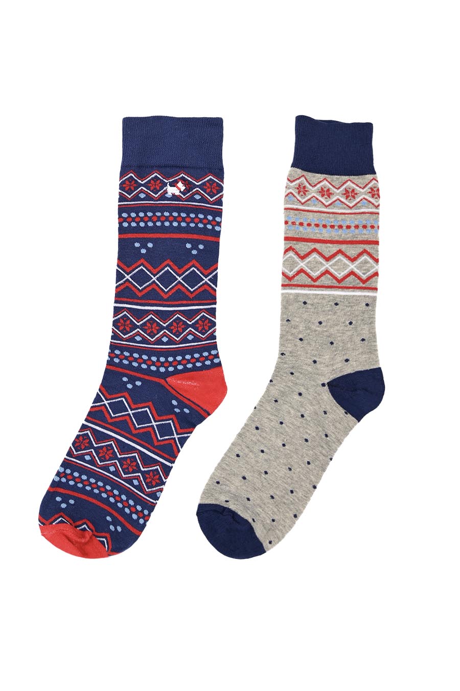 Calcetín Navideño Copo Caballero