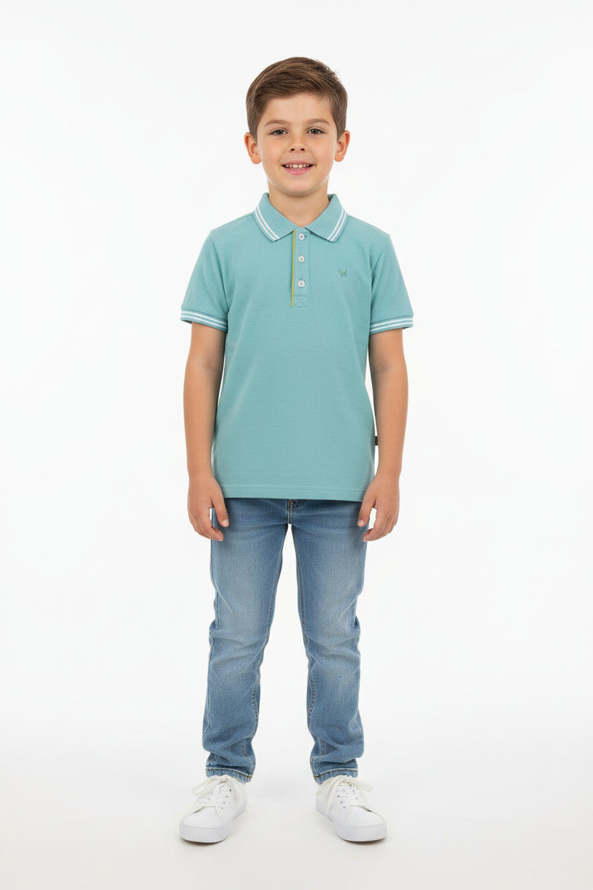 Polo Zimmer manga corta