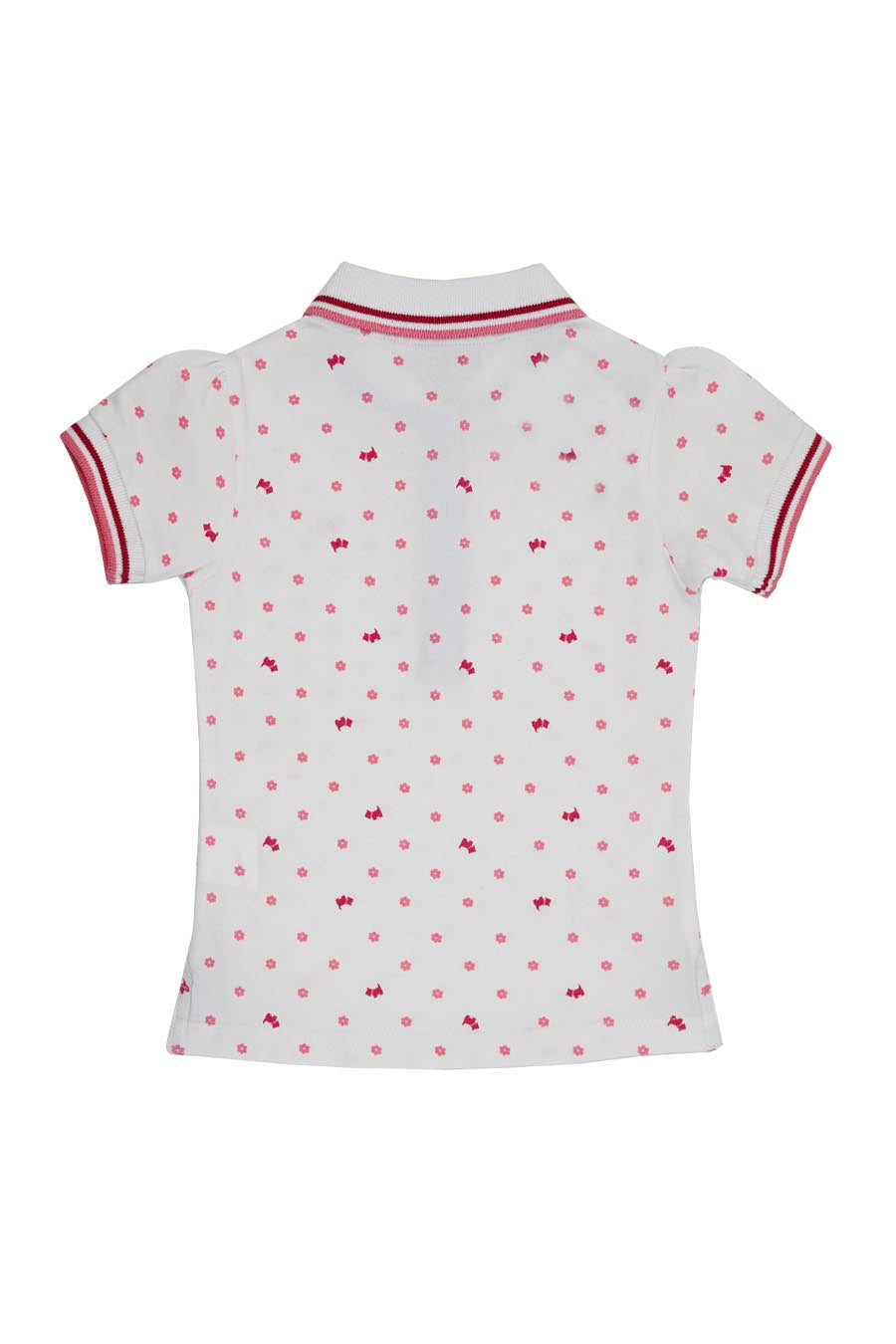 Polo Floral manga corta