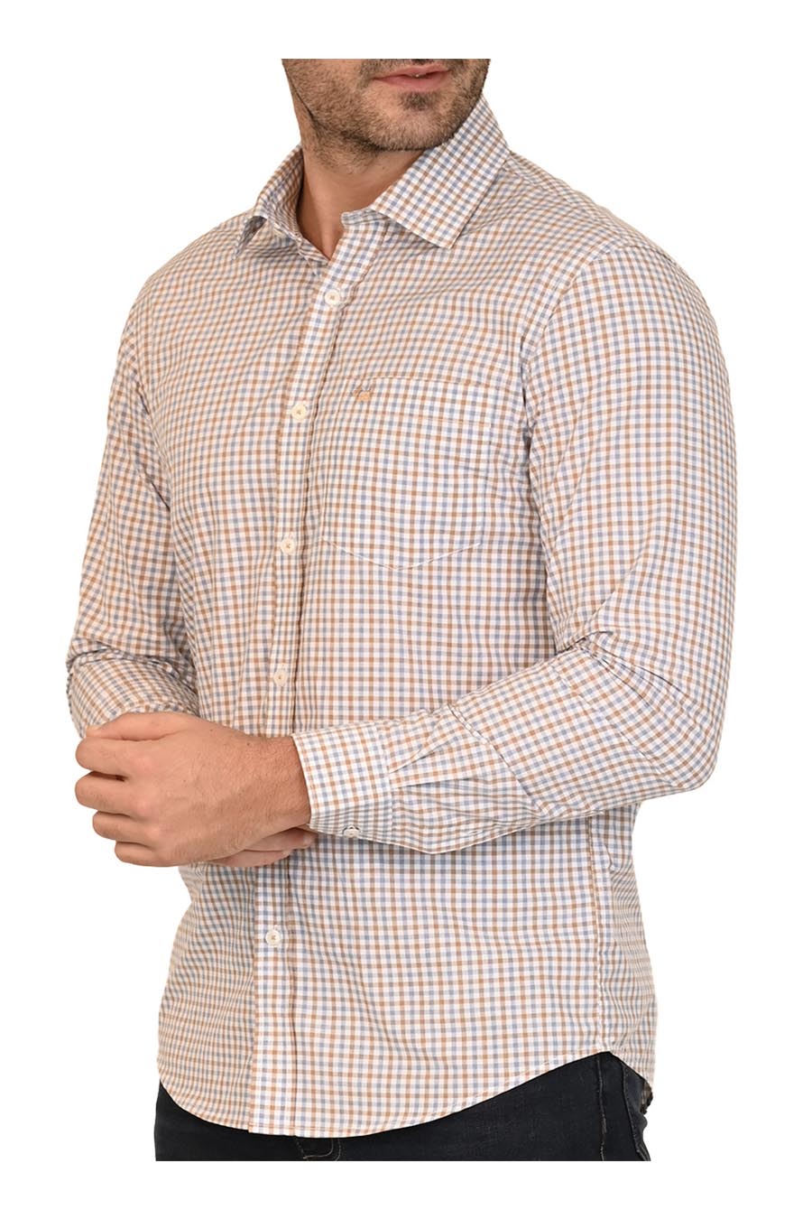Camisa Haize manga larga slimfit