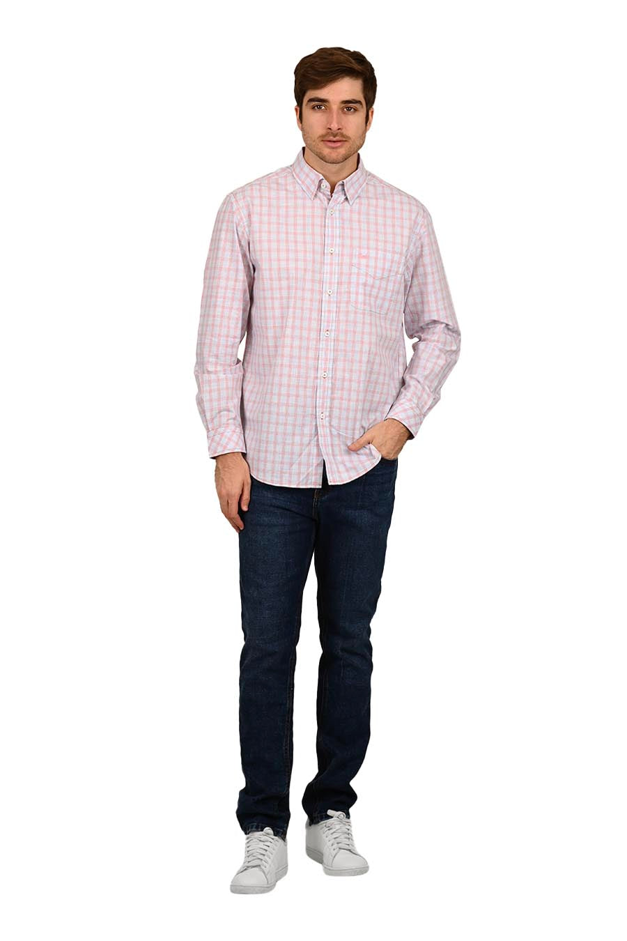 Camisa Kasper manga larga