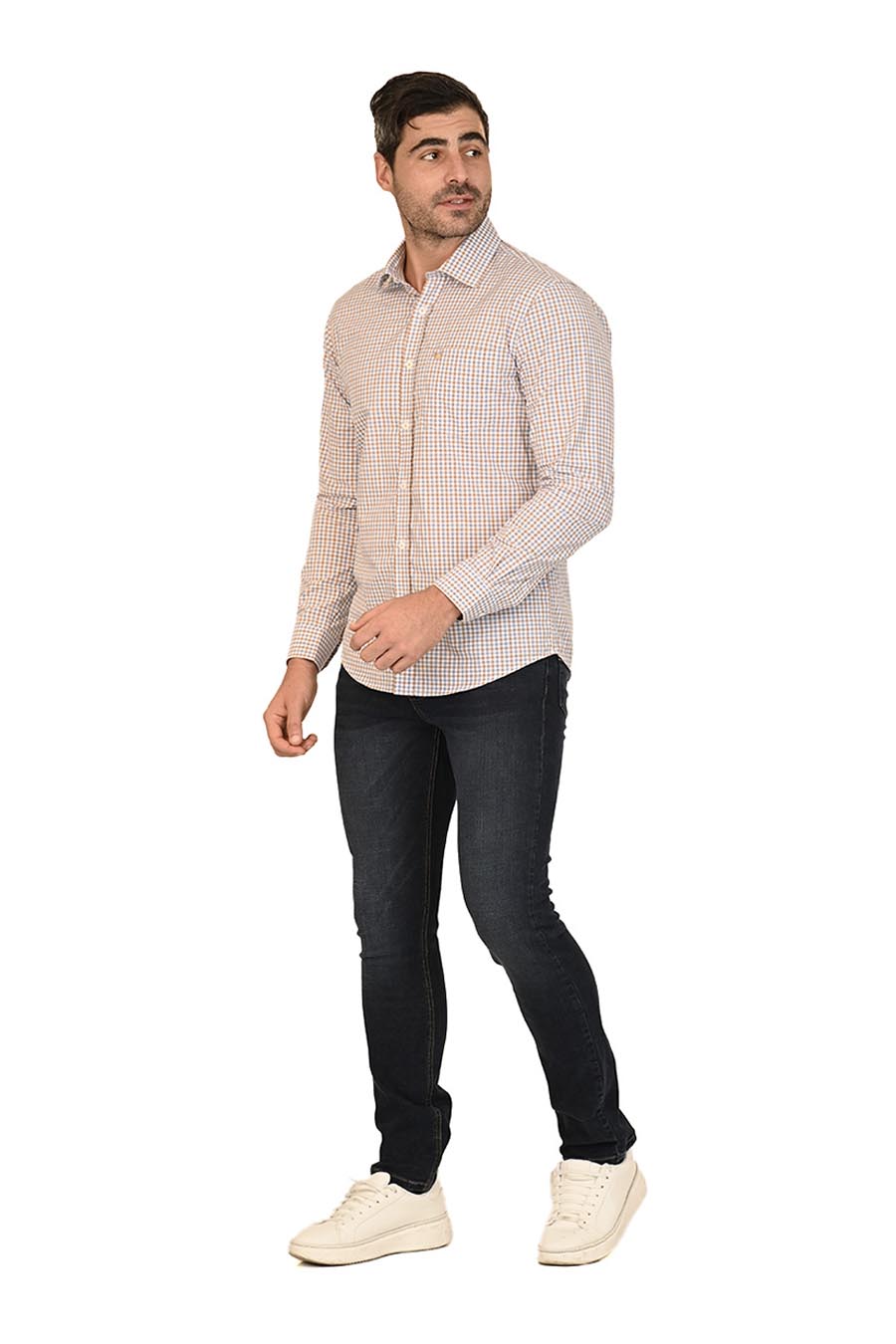 Camisa Haize manga larga slimfit