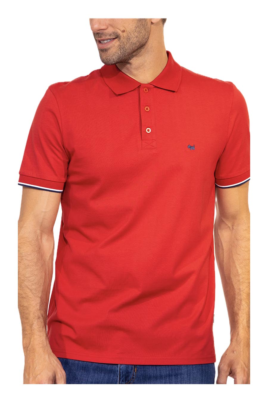 Polo Jalna manga corta