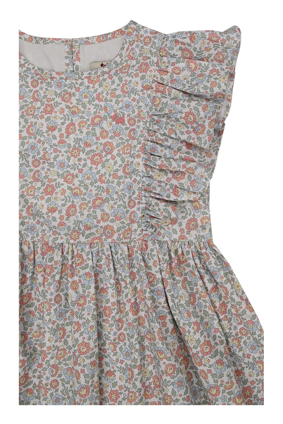 Vestido Sunrise manga corta