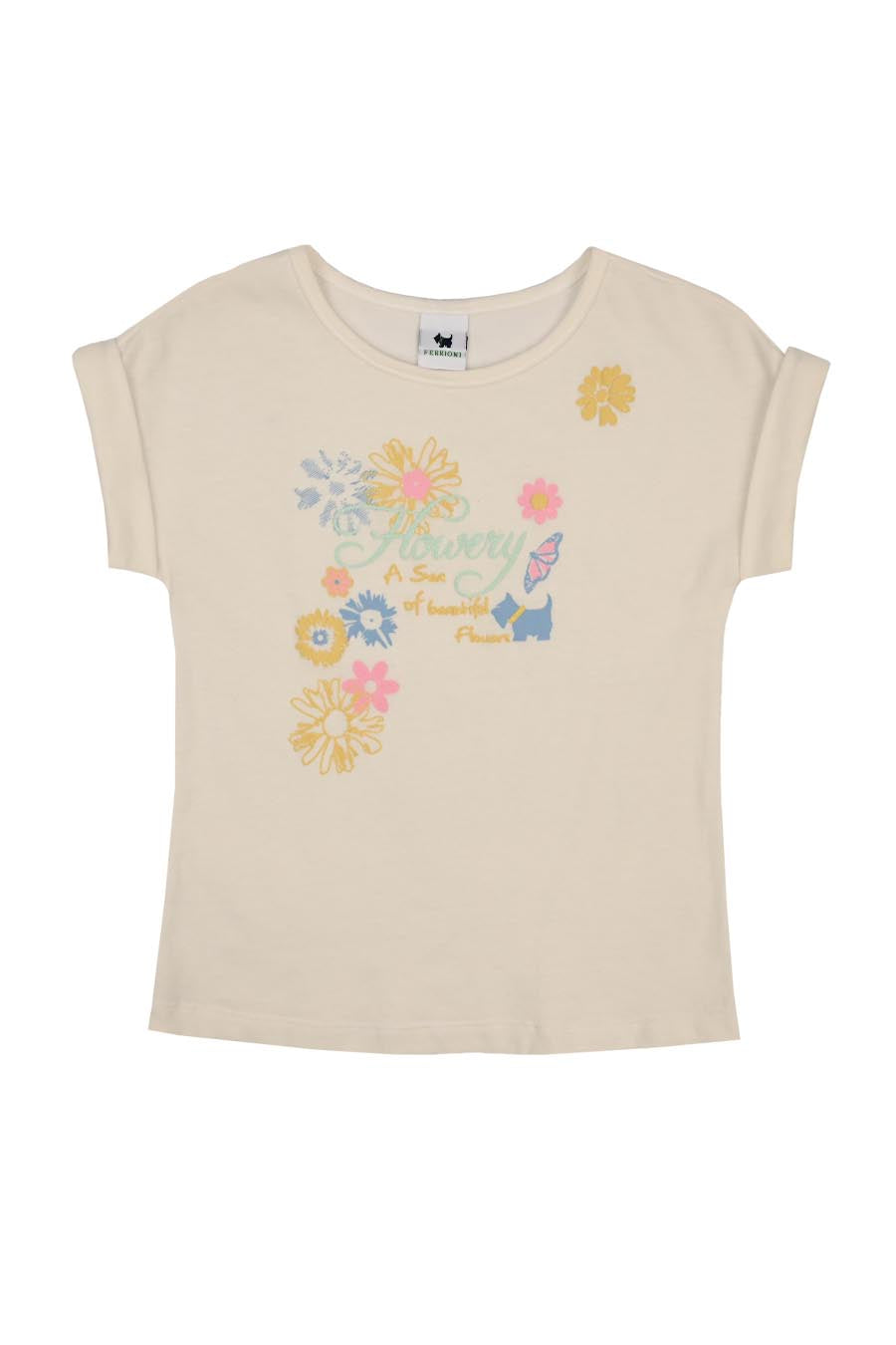 Playera Kreine manga corta