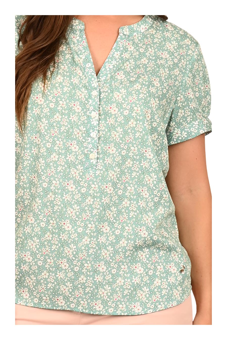 Blusa Tressi manga corta