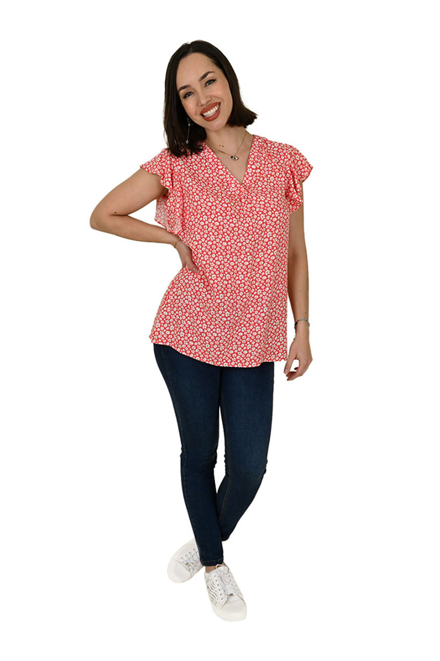 Blusa Lorein Manga Corta