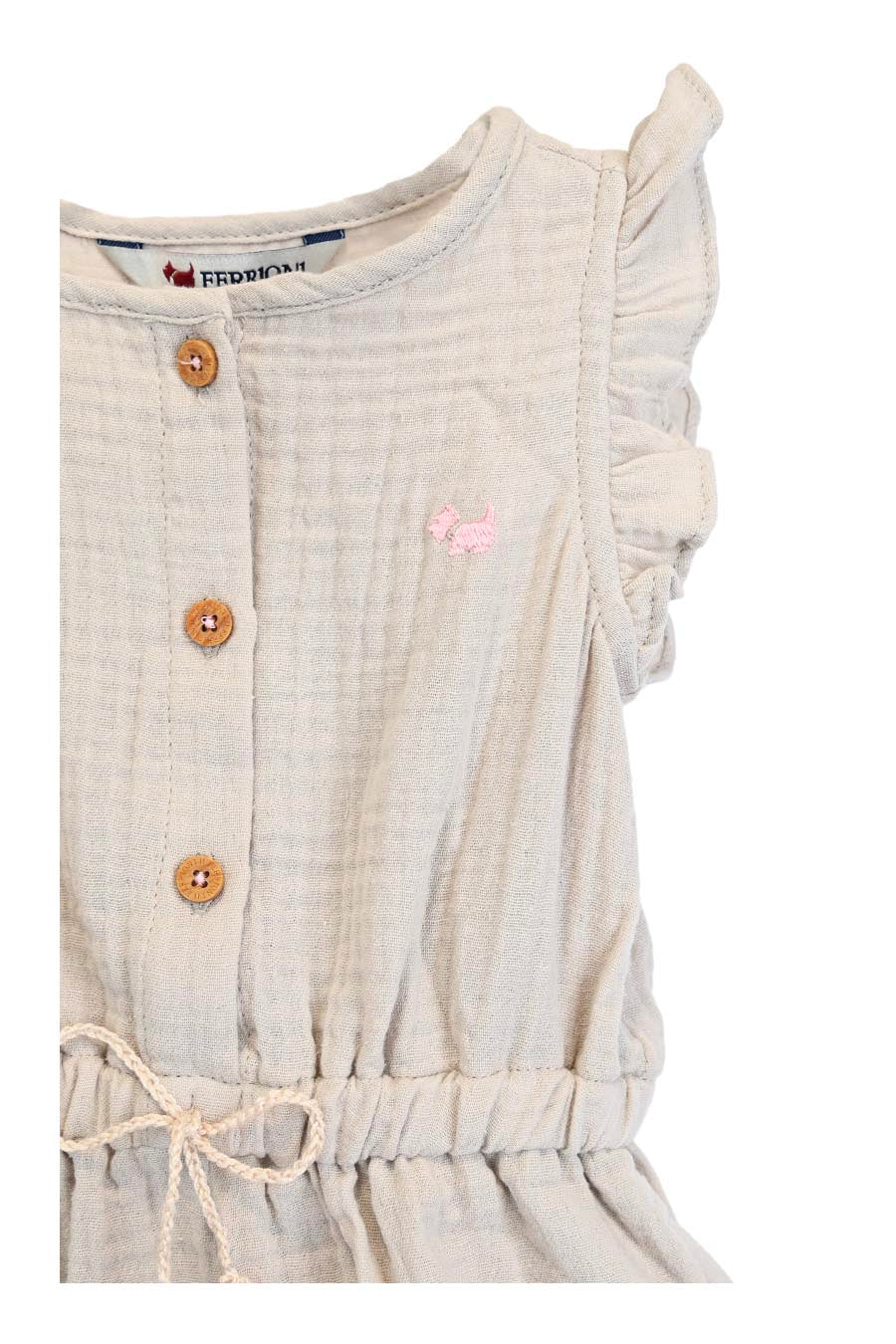 Romper Canela manga corta (Jumpsuit)