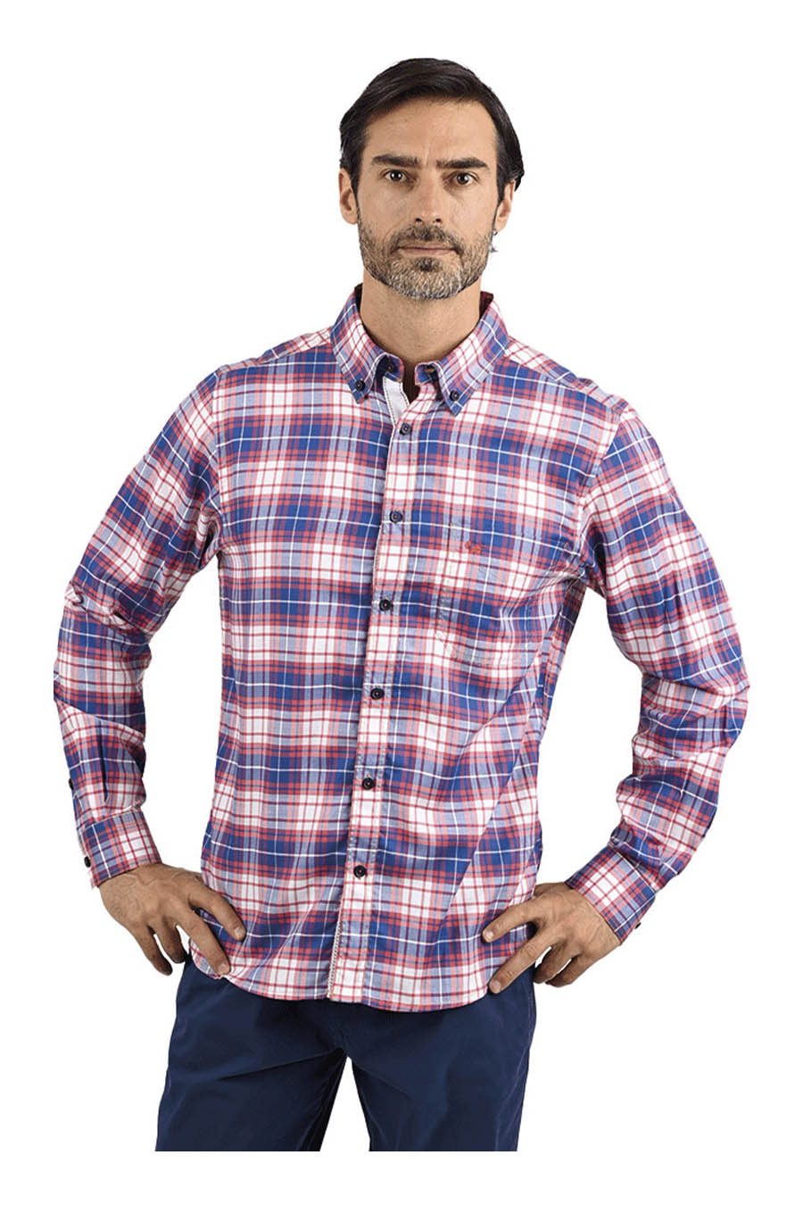 Camisa Karl Manga Larga Slim Fit