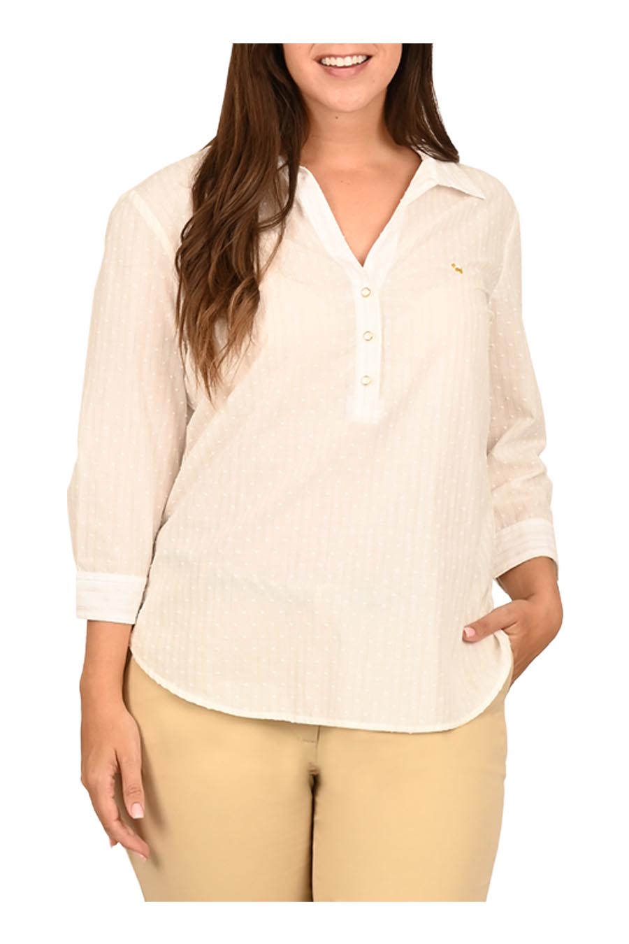 Blusa Federica manga 3/4