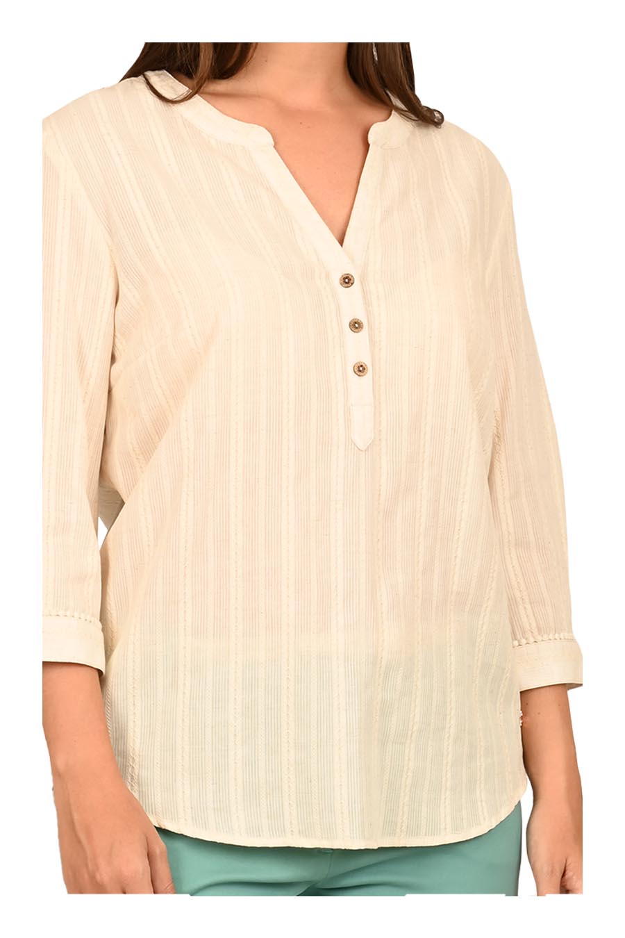 Blusa Marivi Manga 3/4