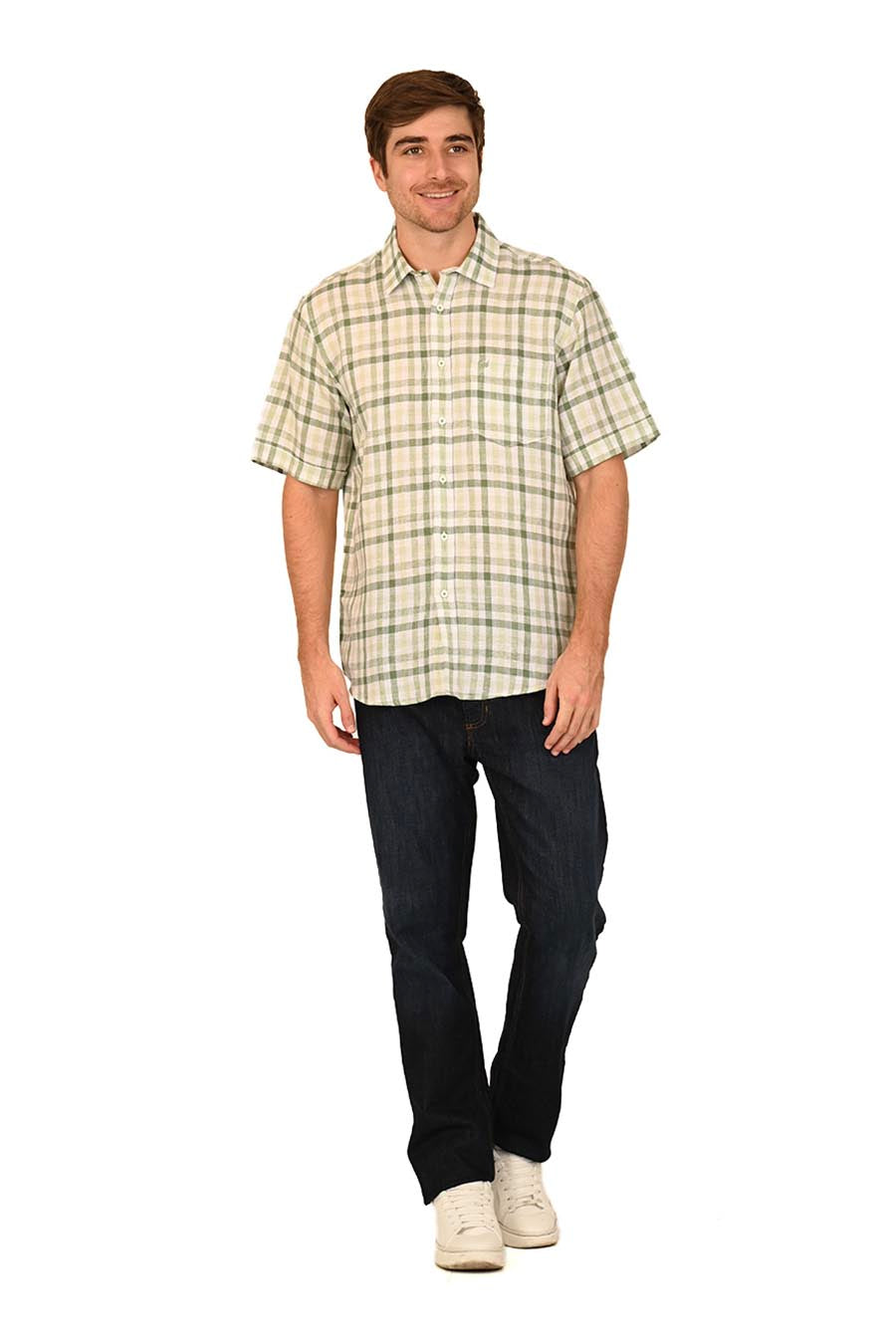 Camisa Athol manga corta