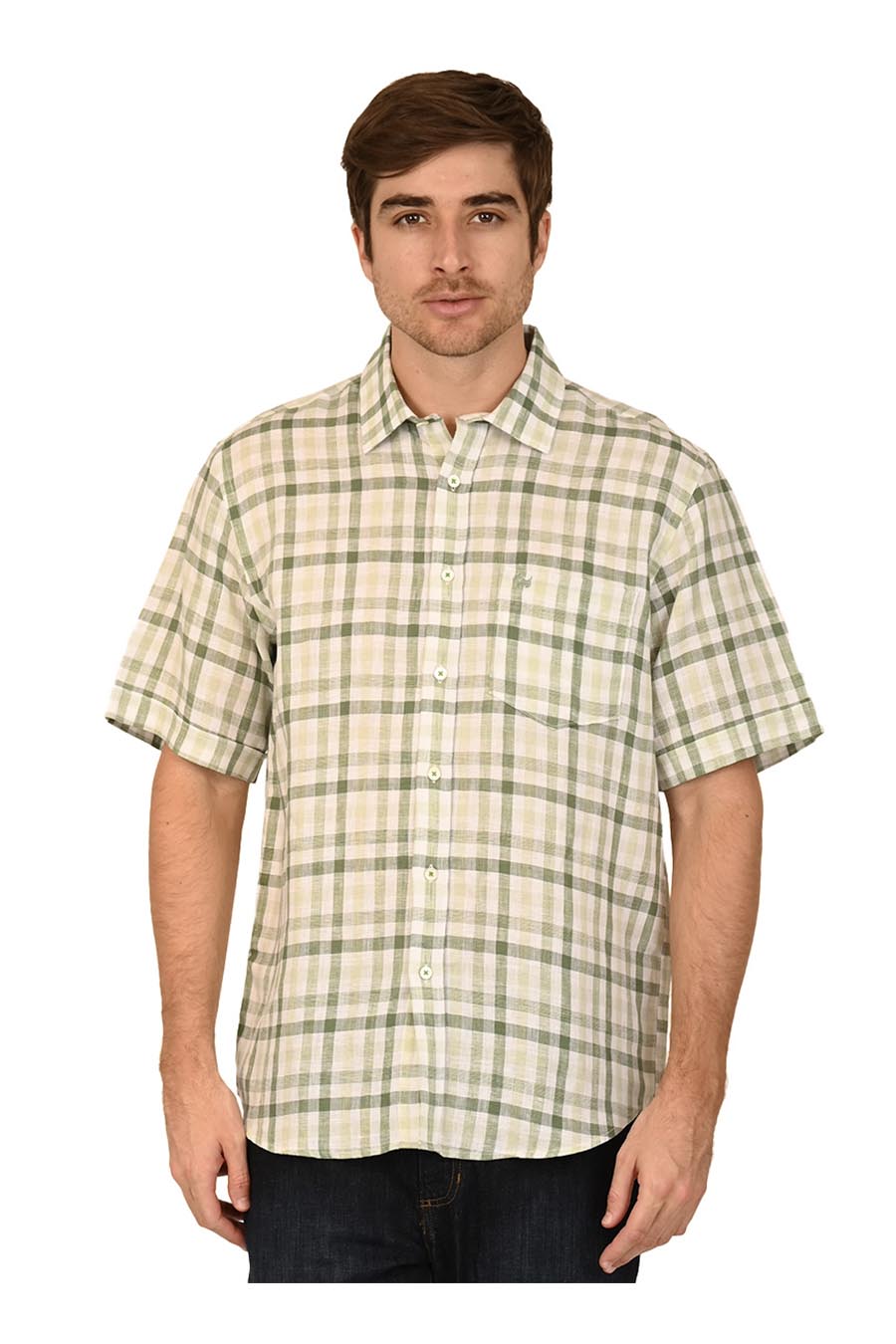 Camisa Athol manga corta