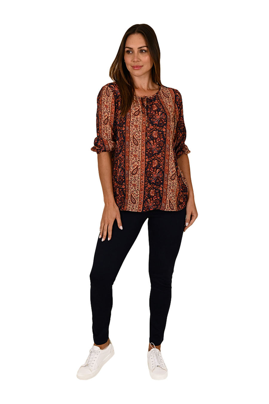 Blusa Albanova Manga 3/4