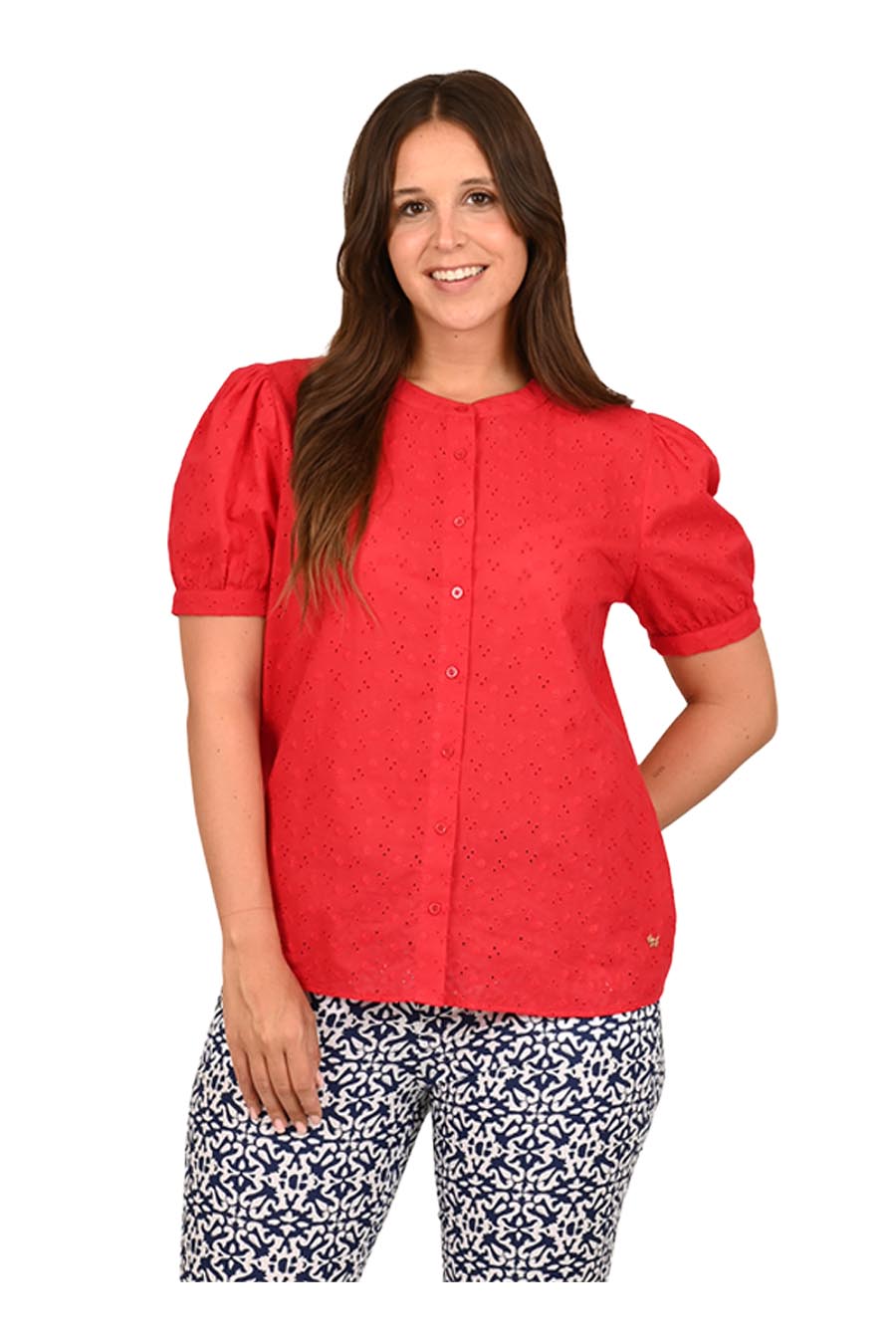 Blusa halima manga corta