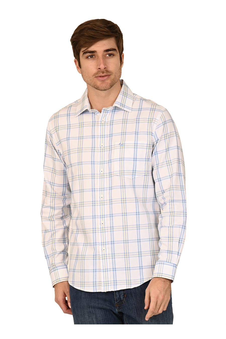 Camisa Itsu manga larga slimfit