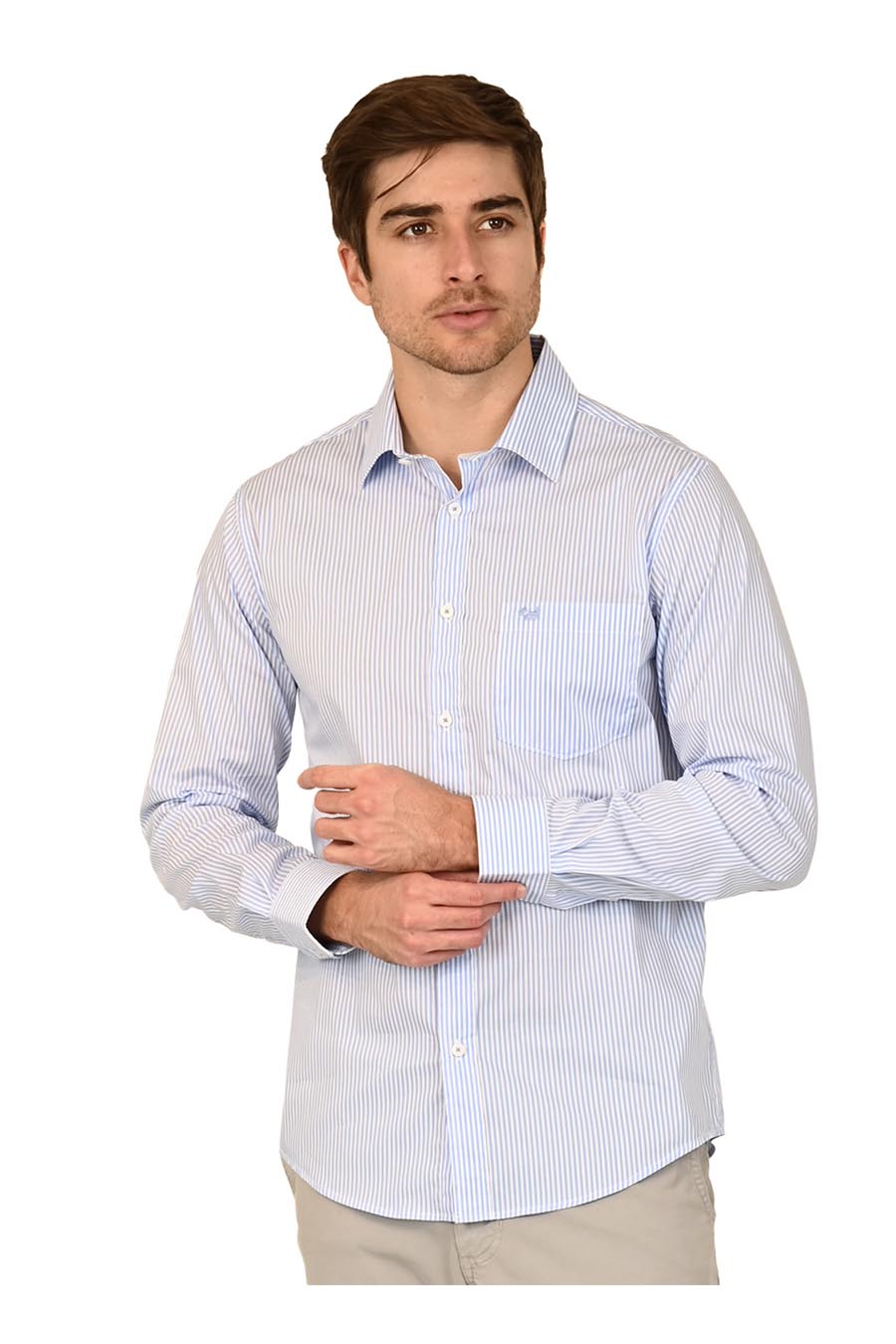 Camisa Nitra manga larga slimfit