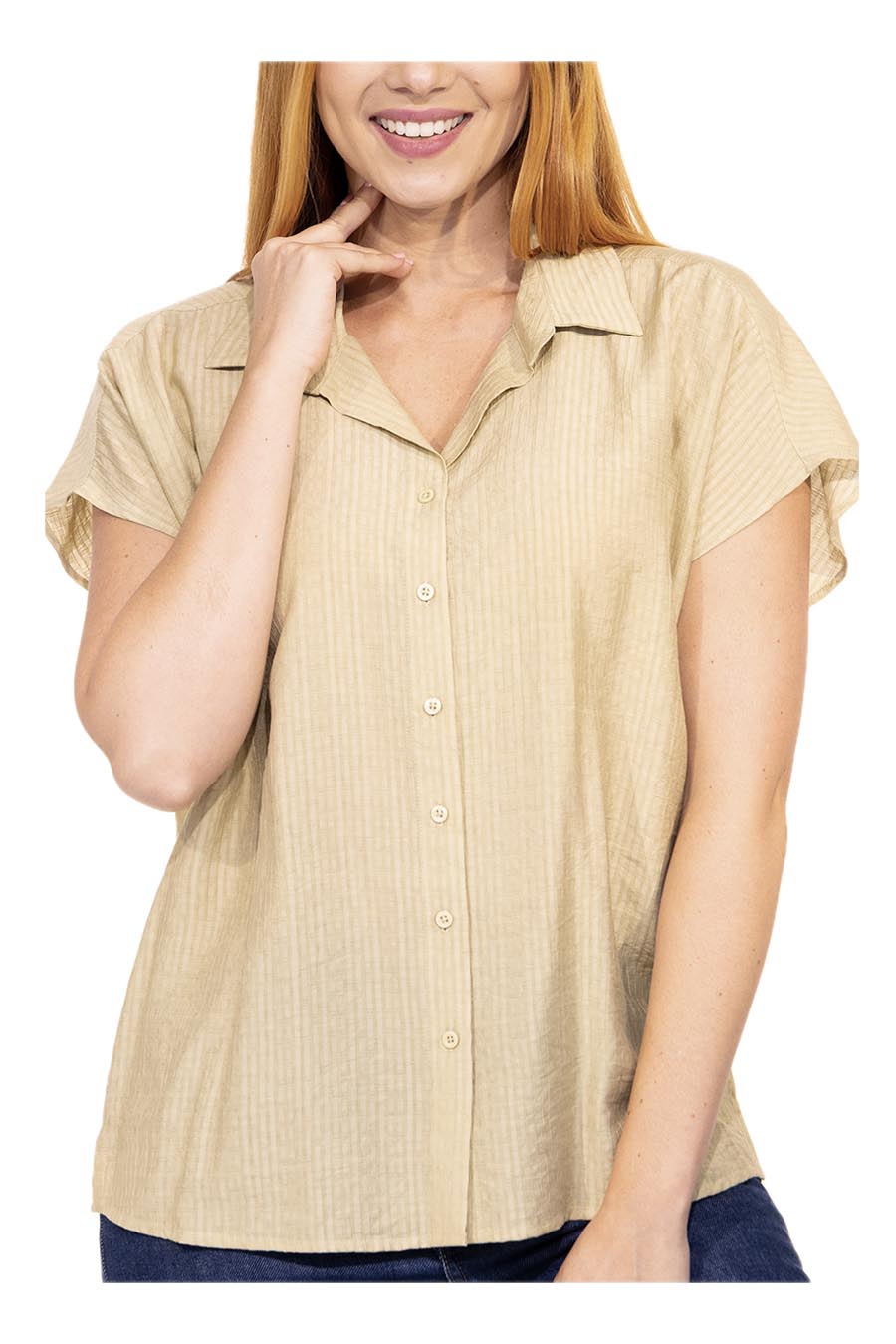 Blusa Bellaria Manga corta