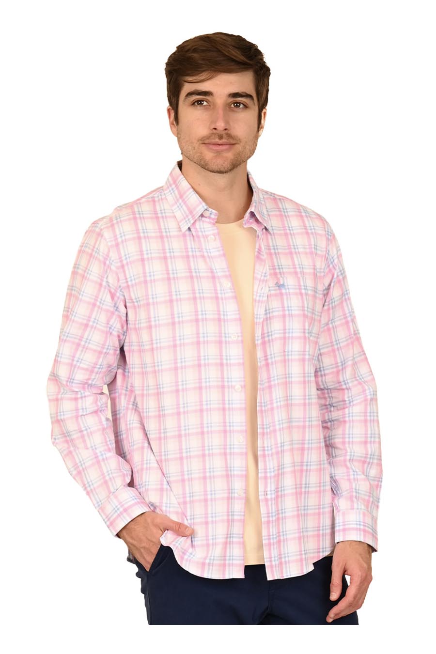 Camisa Malan manga larga