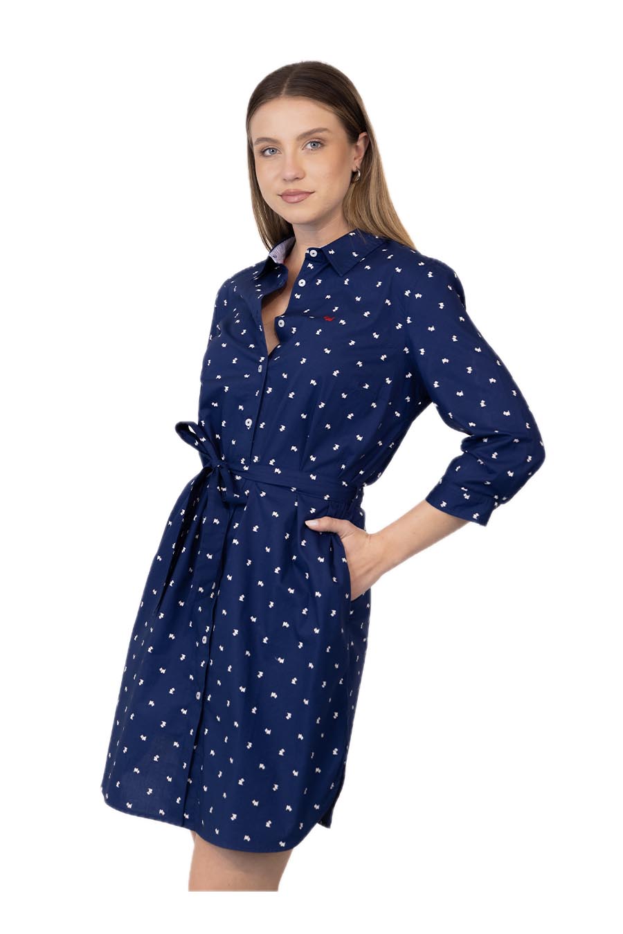 Vestido Cristof manga larga