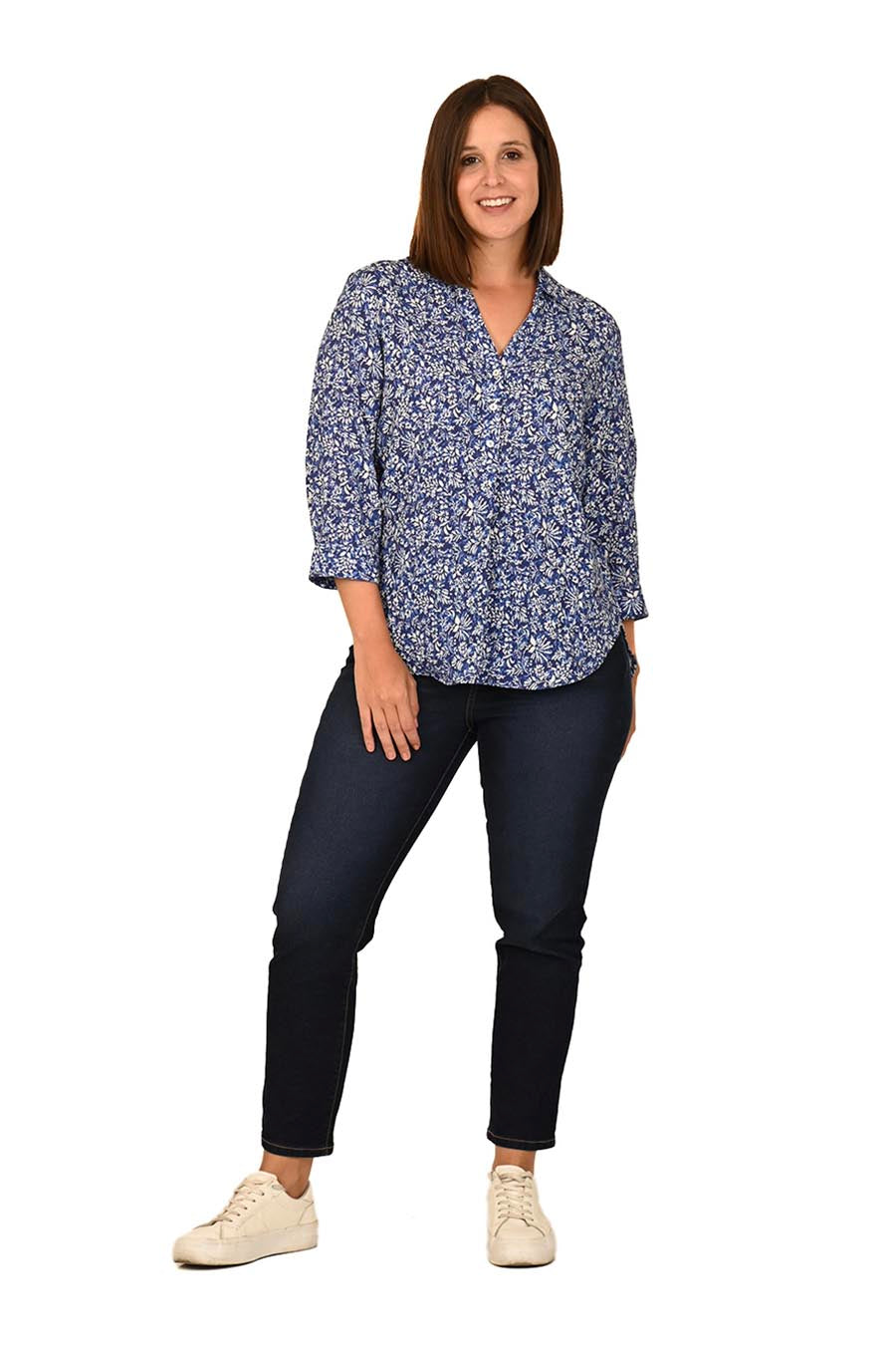 Blusa Astrid manga 3/4