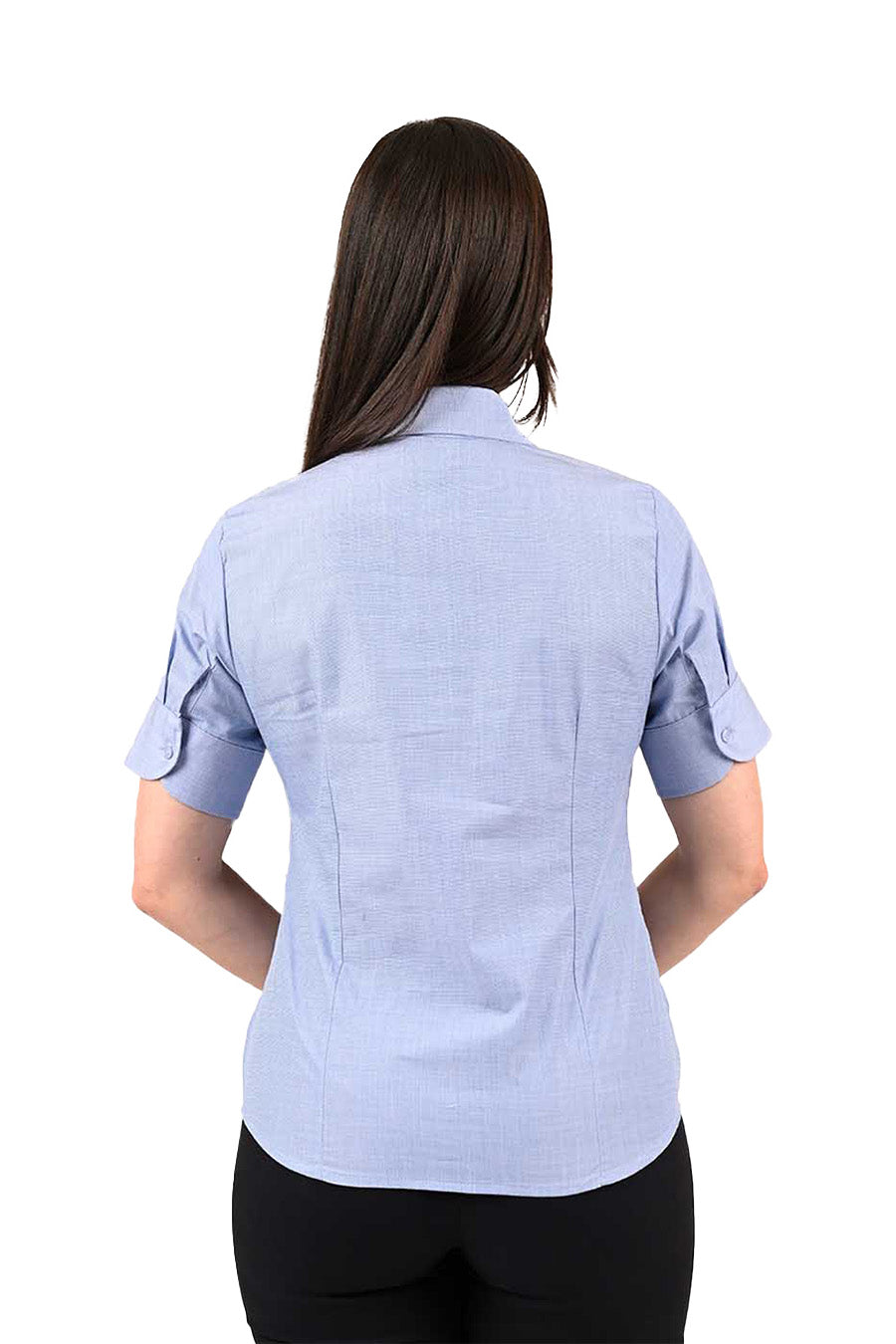 Blusa Fil a Fil manga corta