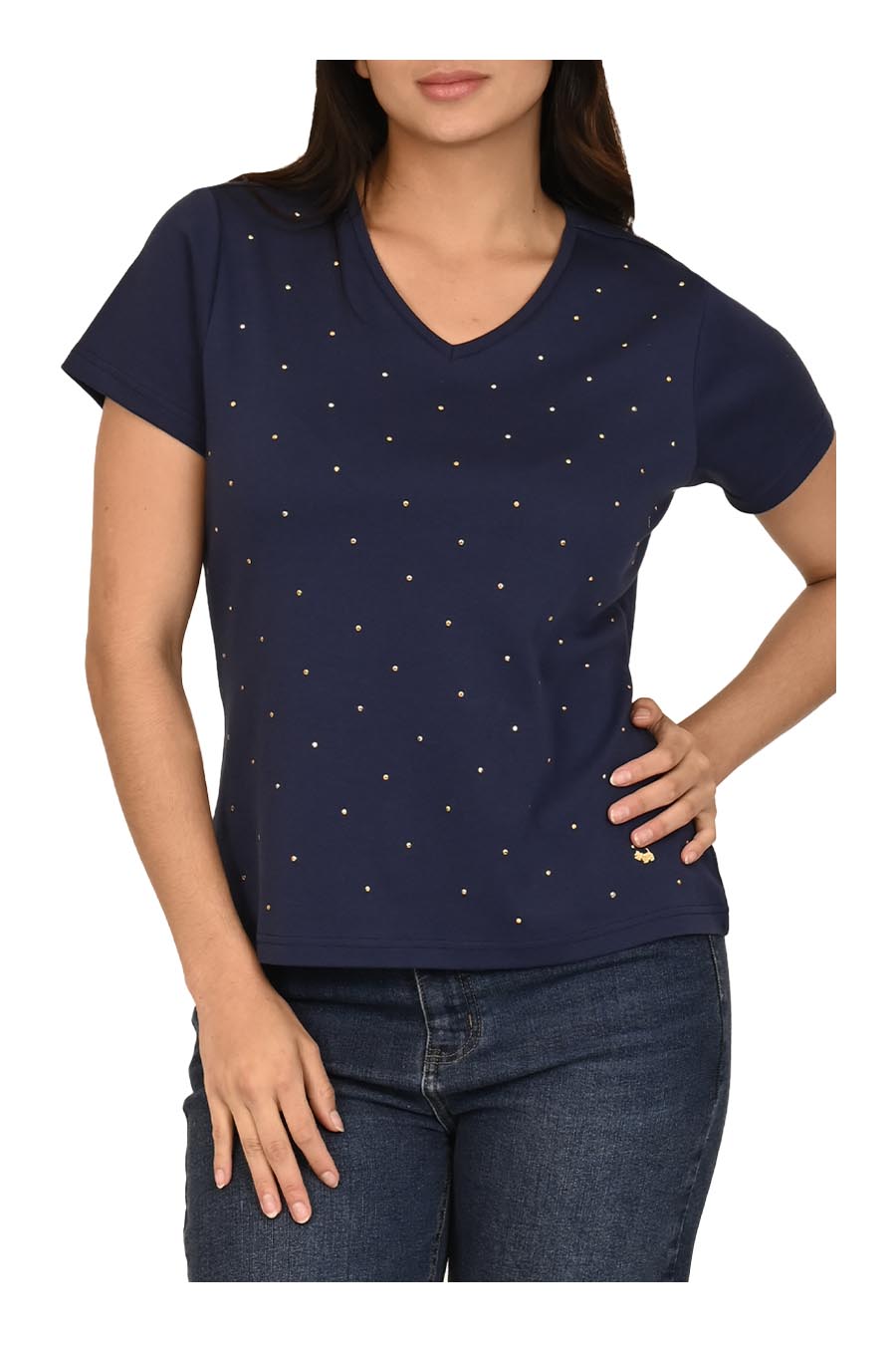 Playera Zenia manga corta