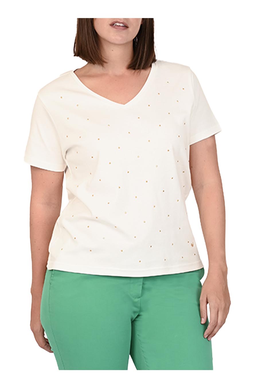 Playera Zenia manga corta