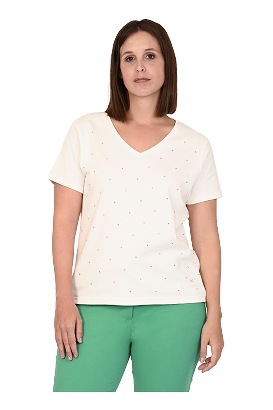 Playera Zenia manga corta