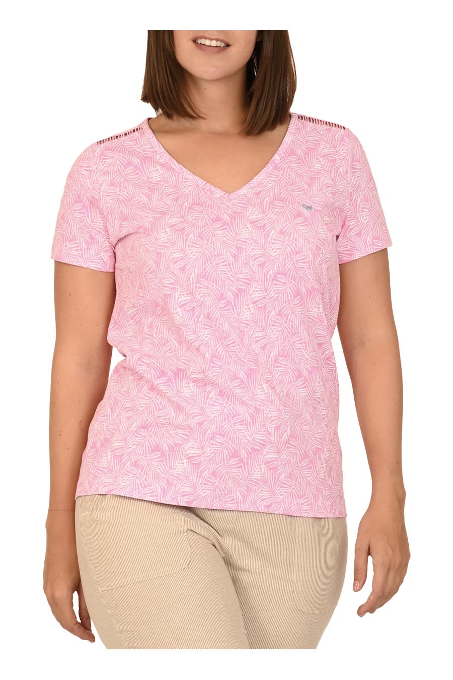 Playera Mariela manga corta