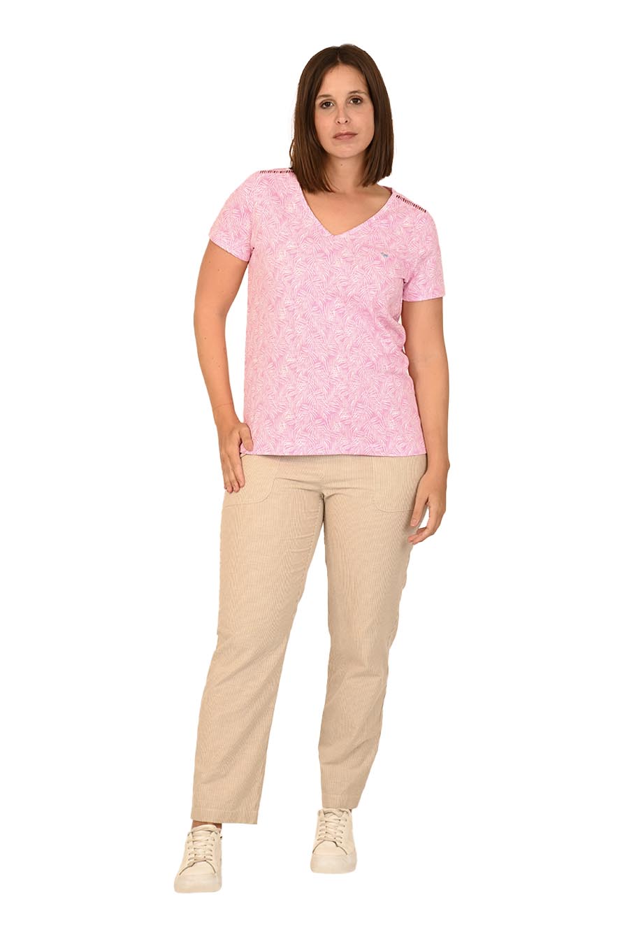Playera Mariela manga corta