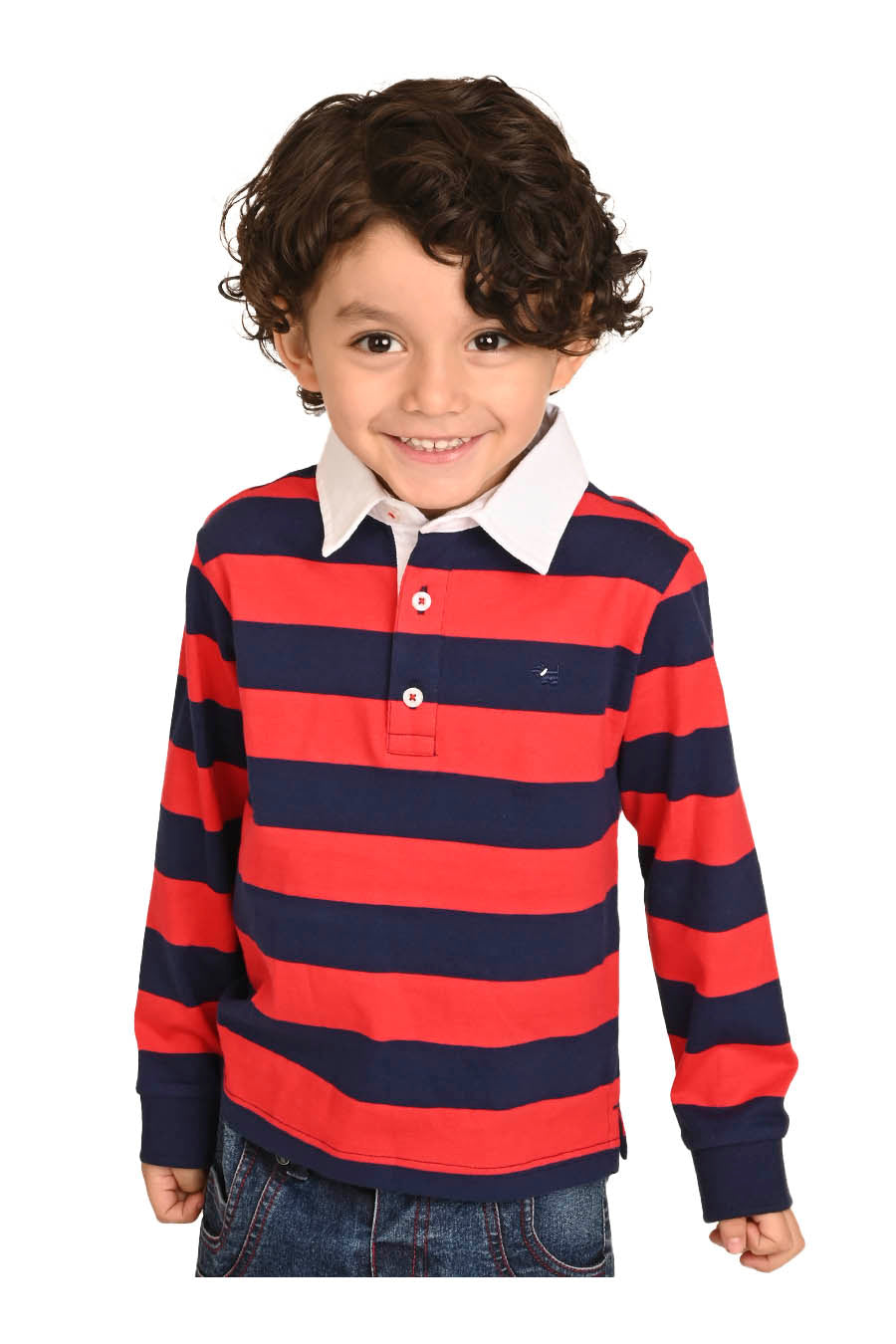 Polo Wilmore manga larga