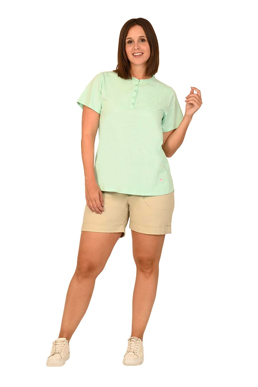 Playera Anny manga corta