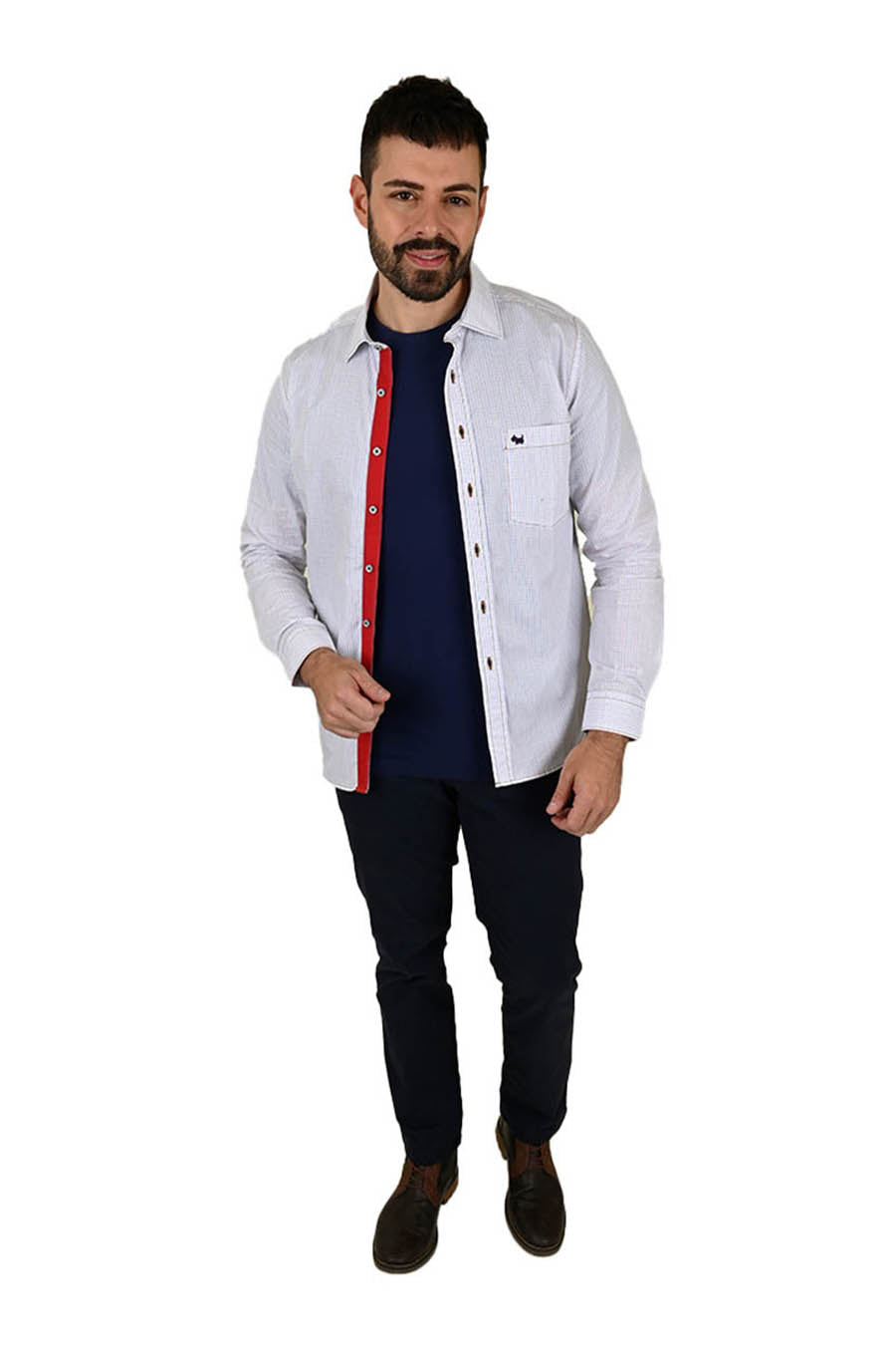 Camisa Alka Manga Larga slimfit