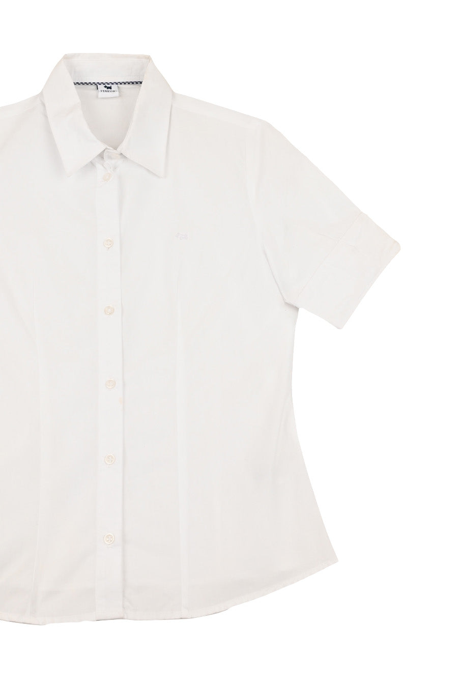 Blusa Fil a Fil manga corta