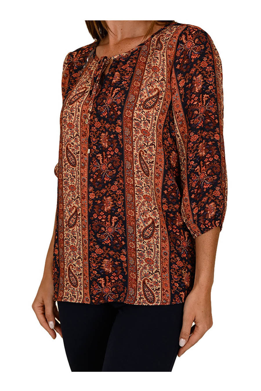 Blusa Albanova Manga 3/4