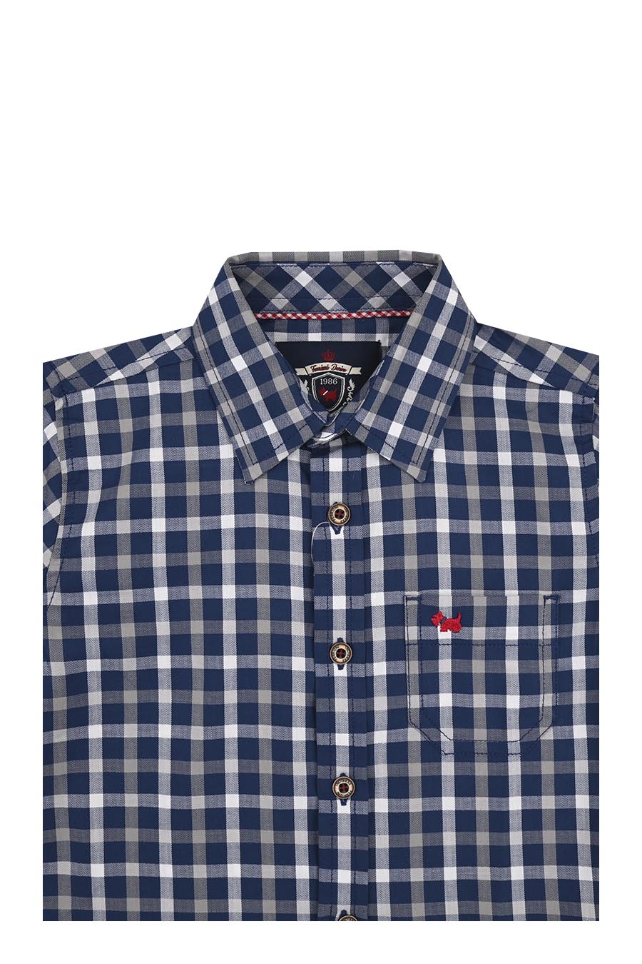 Camisa Harrison manga larga