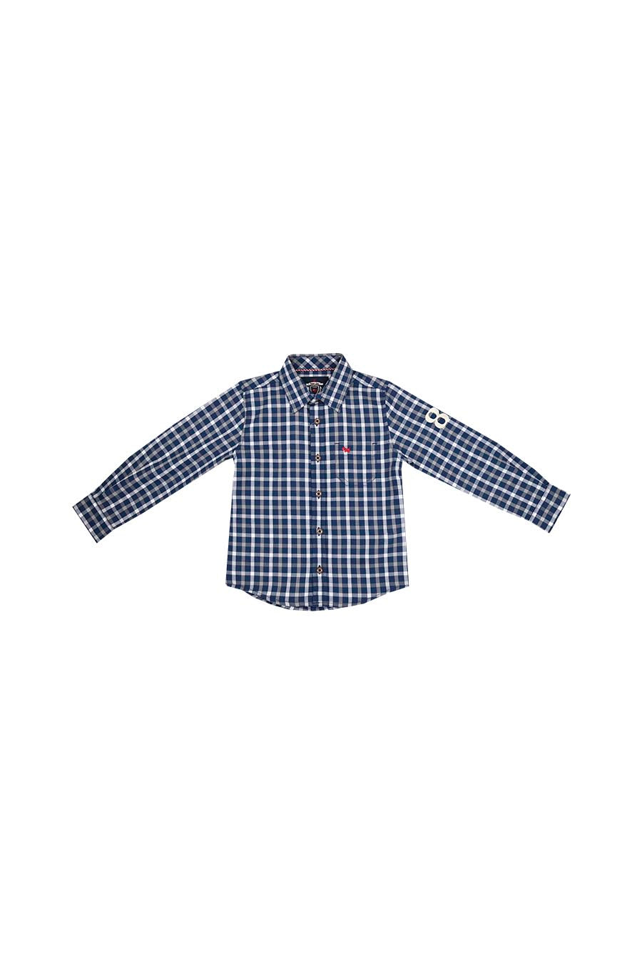Camisa Harrison manga larga