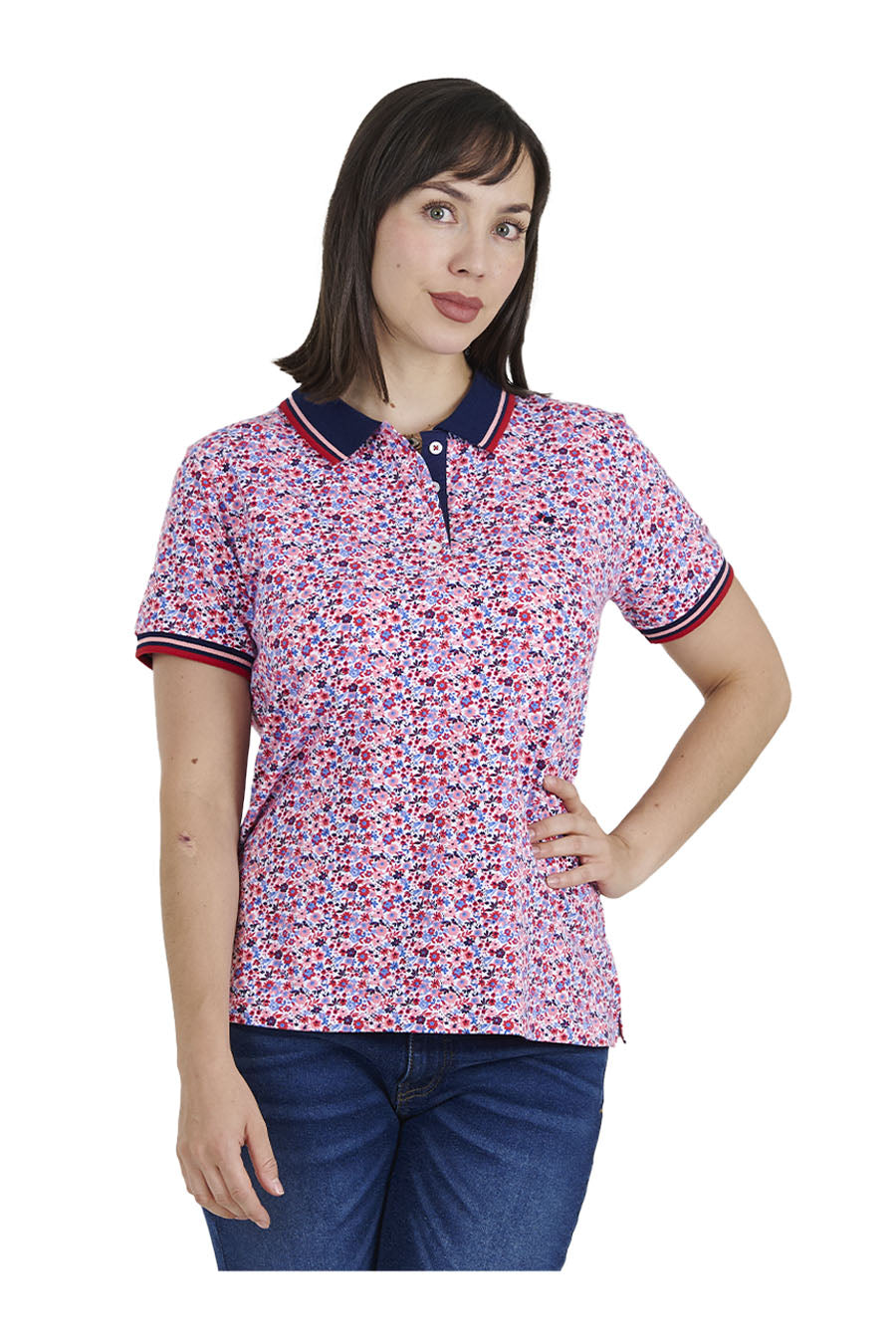 Polo Praline manga corta