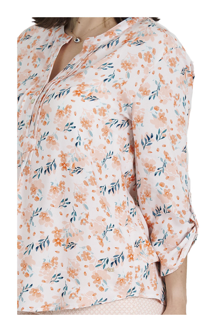 Blusa Mist Manga 3/4
