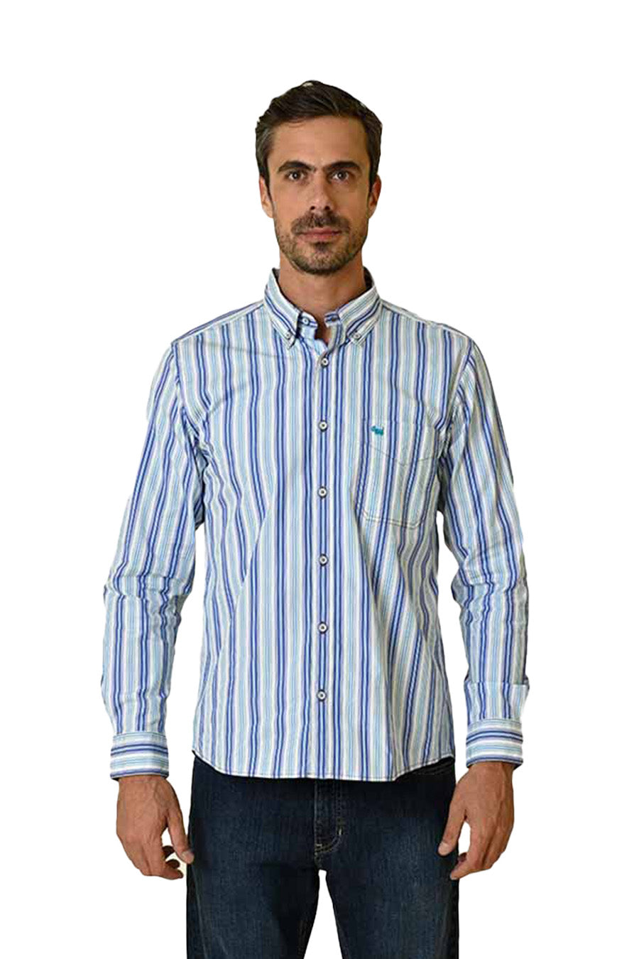 Camisa Carel Manga Larga Talla Extra