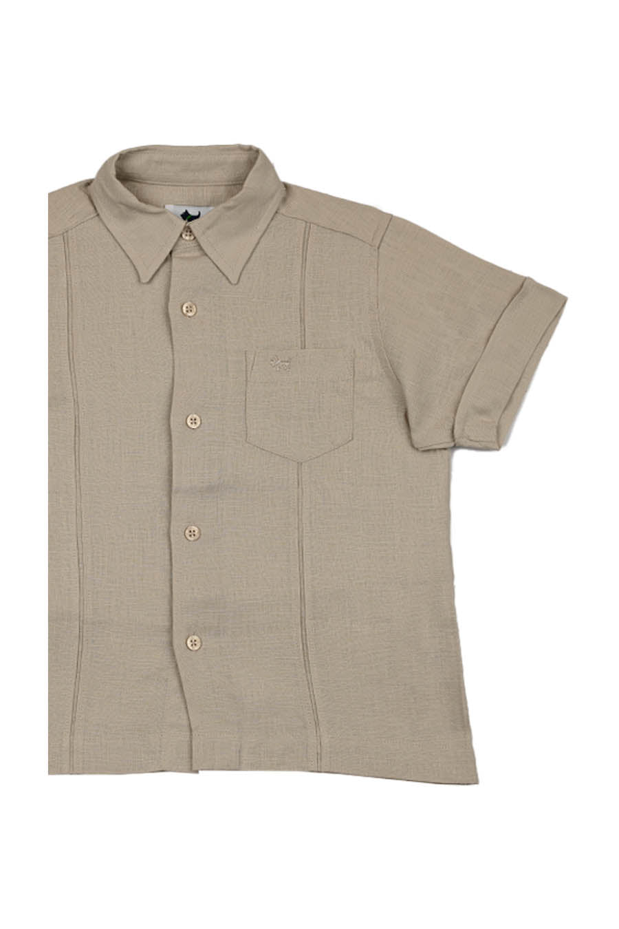 Guayabera Como Manga Corta