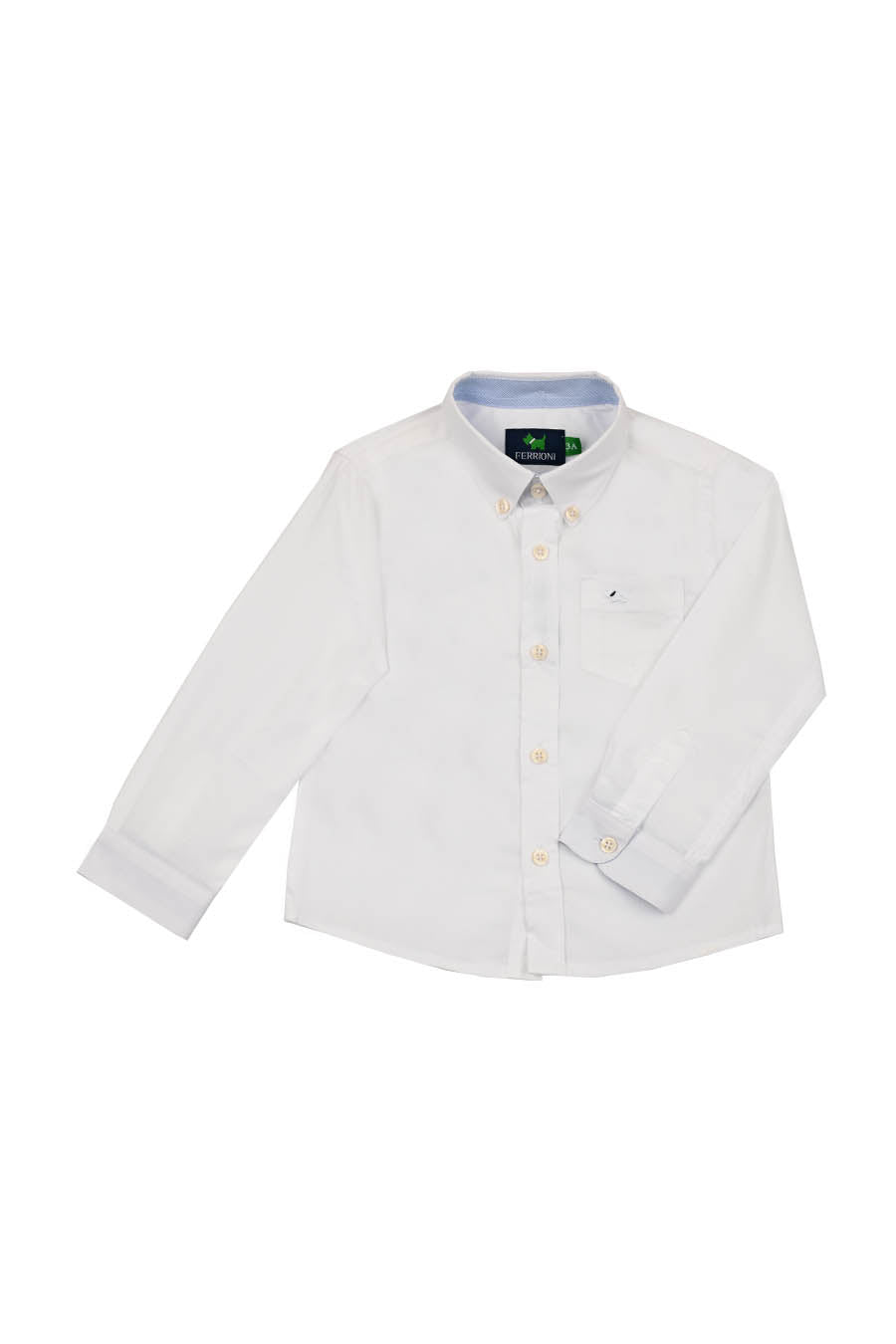 Camisa Fil a Fil Manga Larga