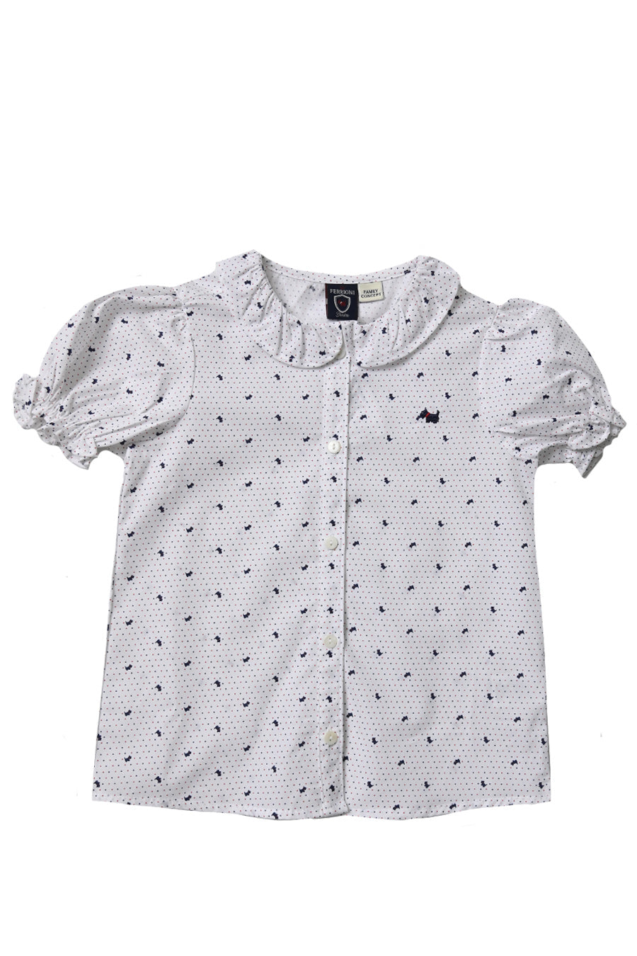 Blusa Scuola manga corta