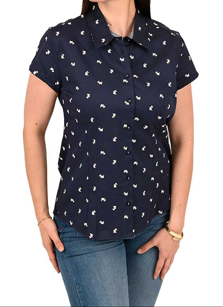 Blusa Perritos manga corta