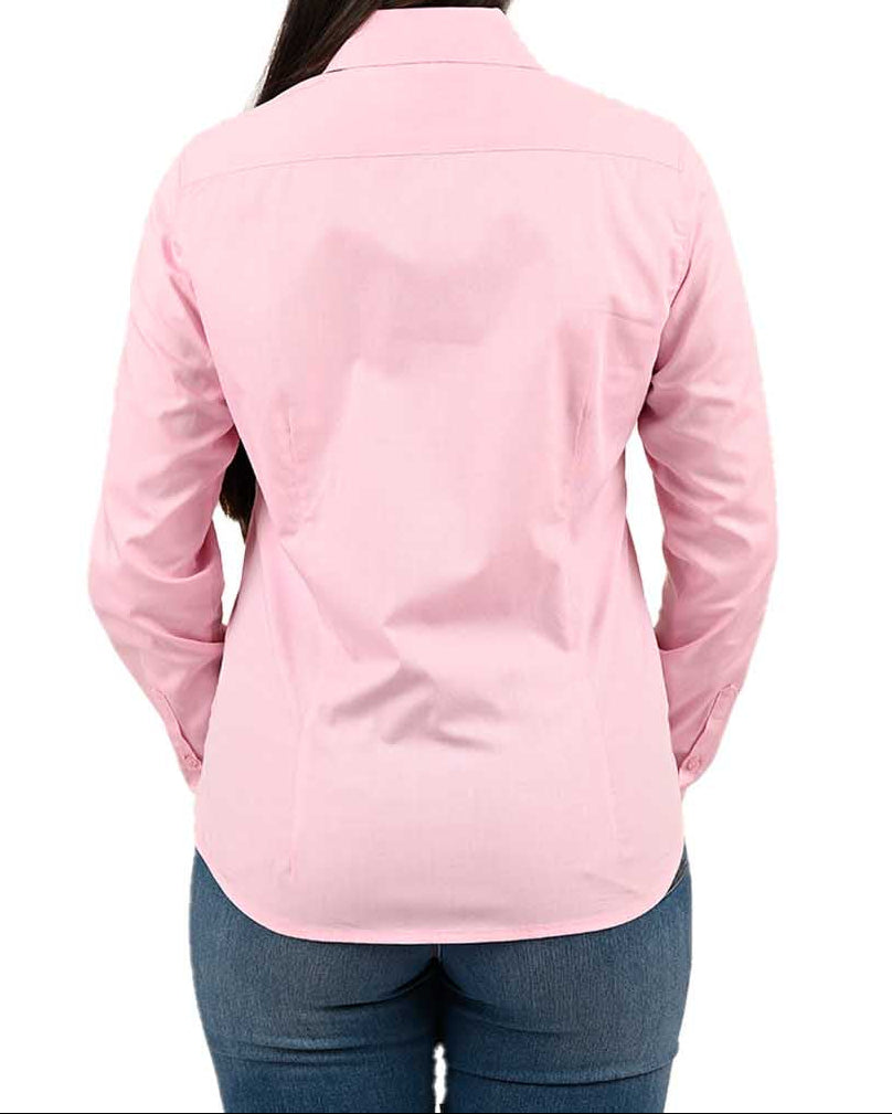 Blusa Oxford manga larga